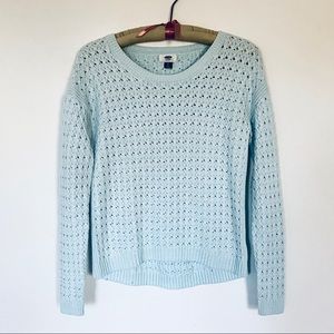 Aqua Blue Old Navy Sweater NWOT
